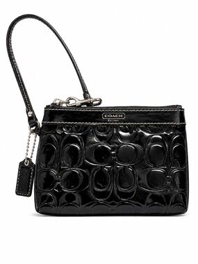 Coach Patent Leather Wristlet